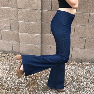 GUESS 70s denim flares